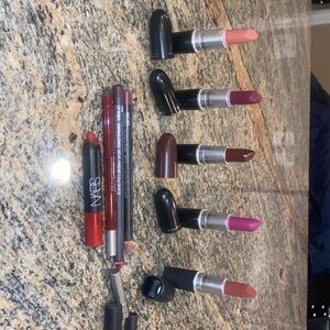 gently used Mac lipsticks & liners and more